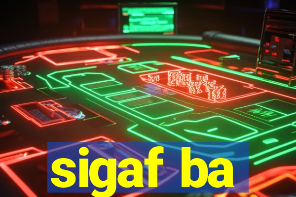 sigaf ba